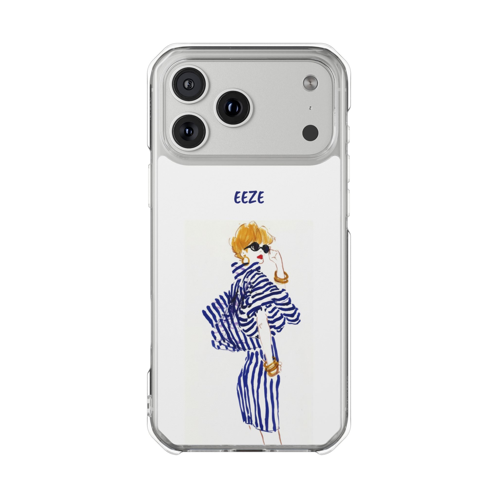 EEZE Girl Magnetic Clear Impact Case